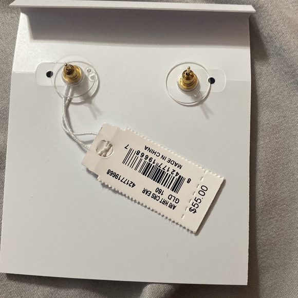 Kendra Scott Ari heart earrings - Picture 3 of 3